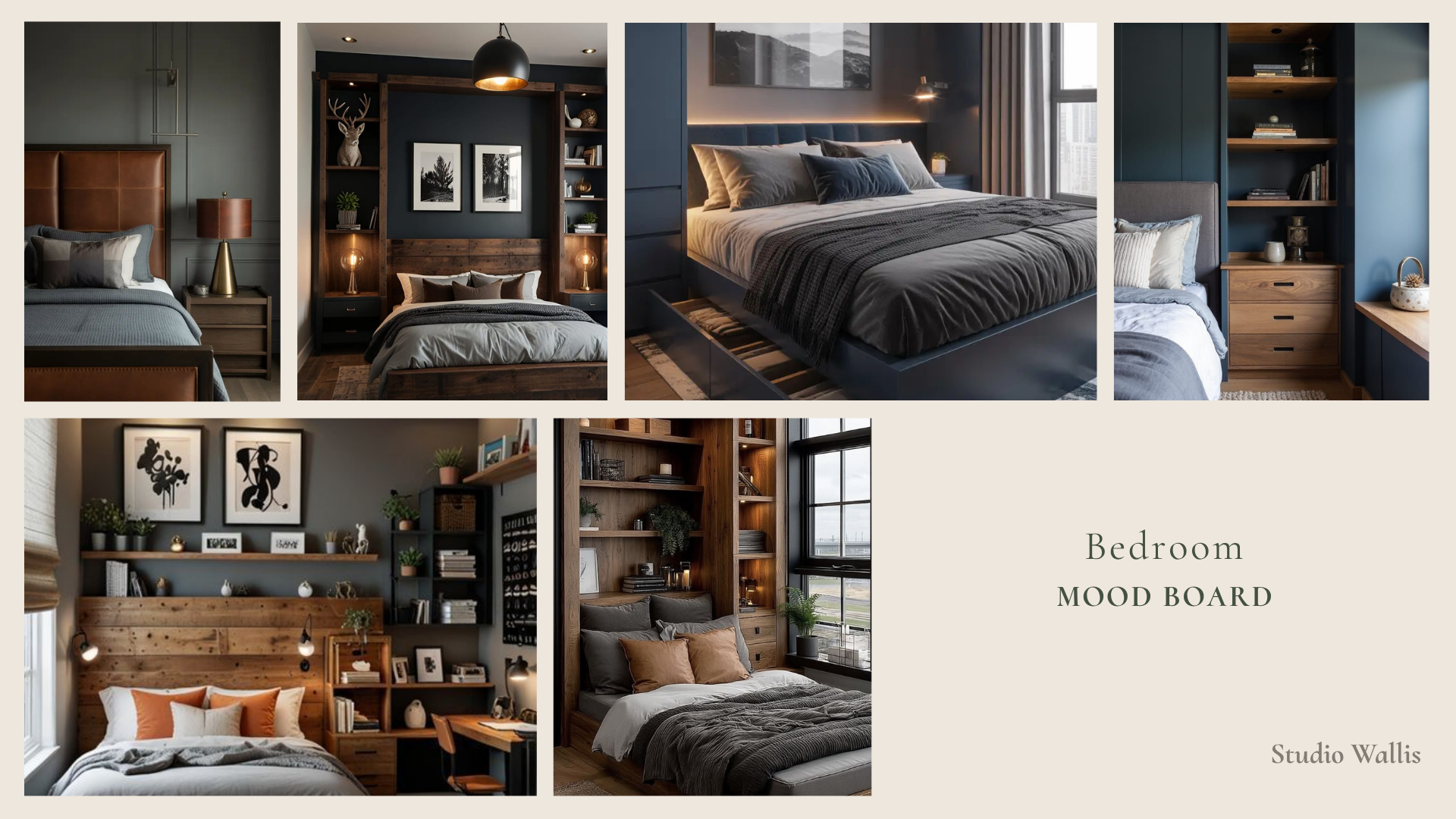 Zaandam: Warm & Grounded | Bedroom Mood Board