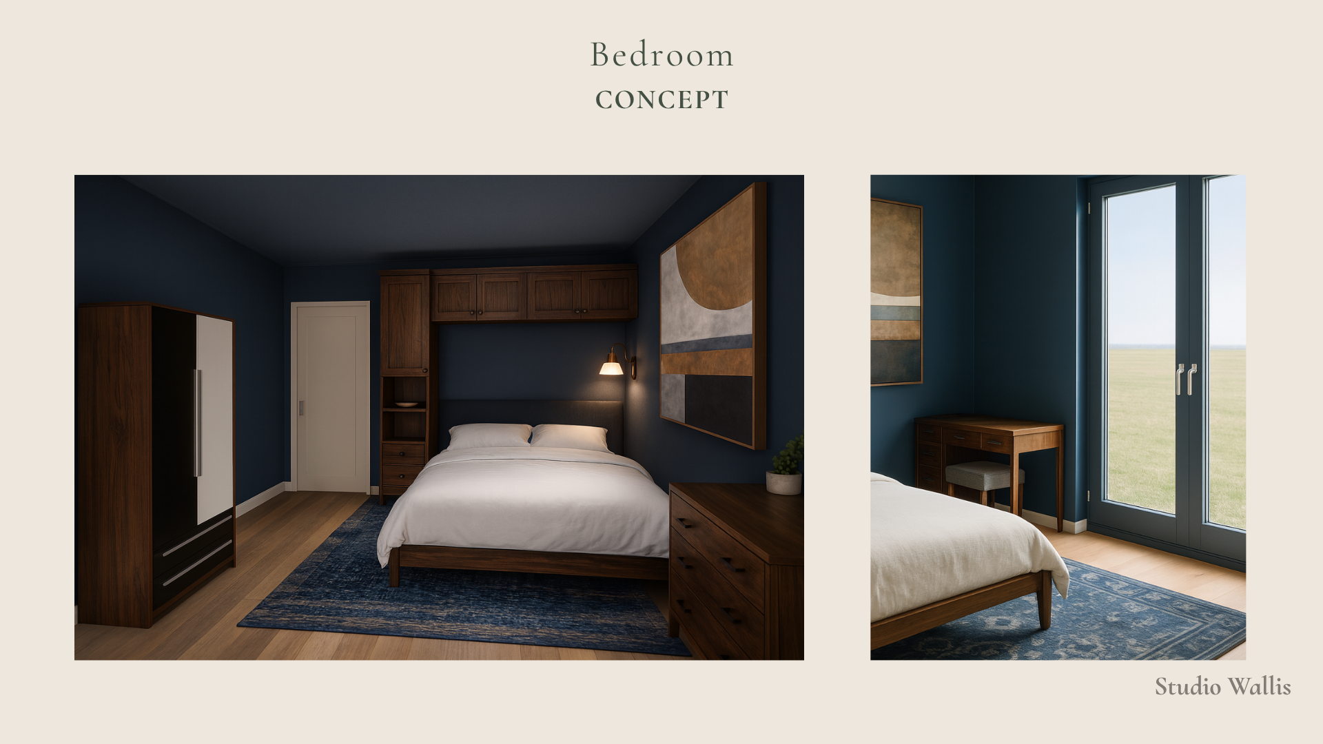 Zaandam: Warm & Grounded | Bedroom Concept