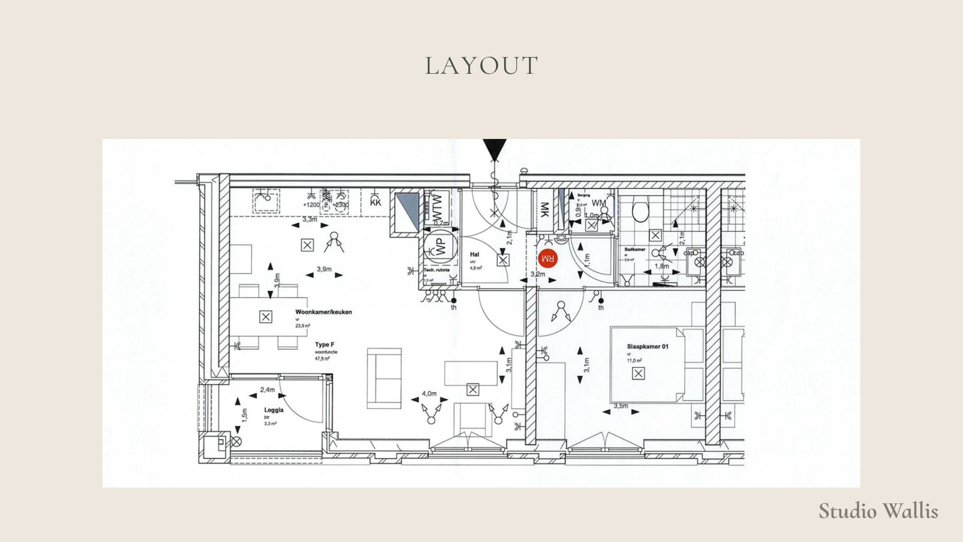 Zaandam: Warm & Grounded | Layout