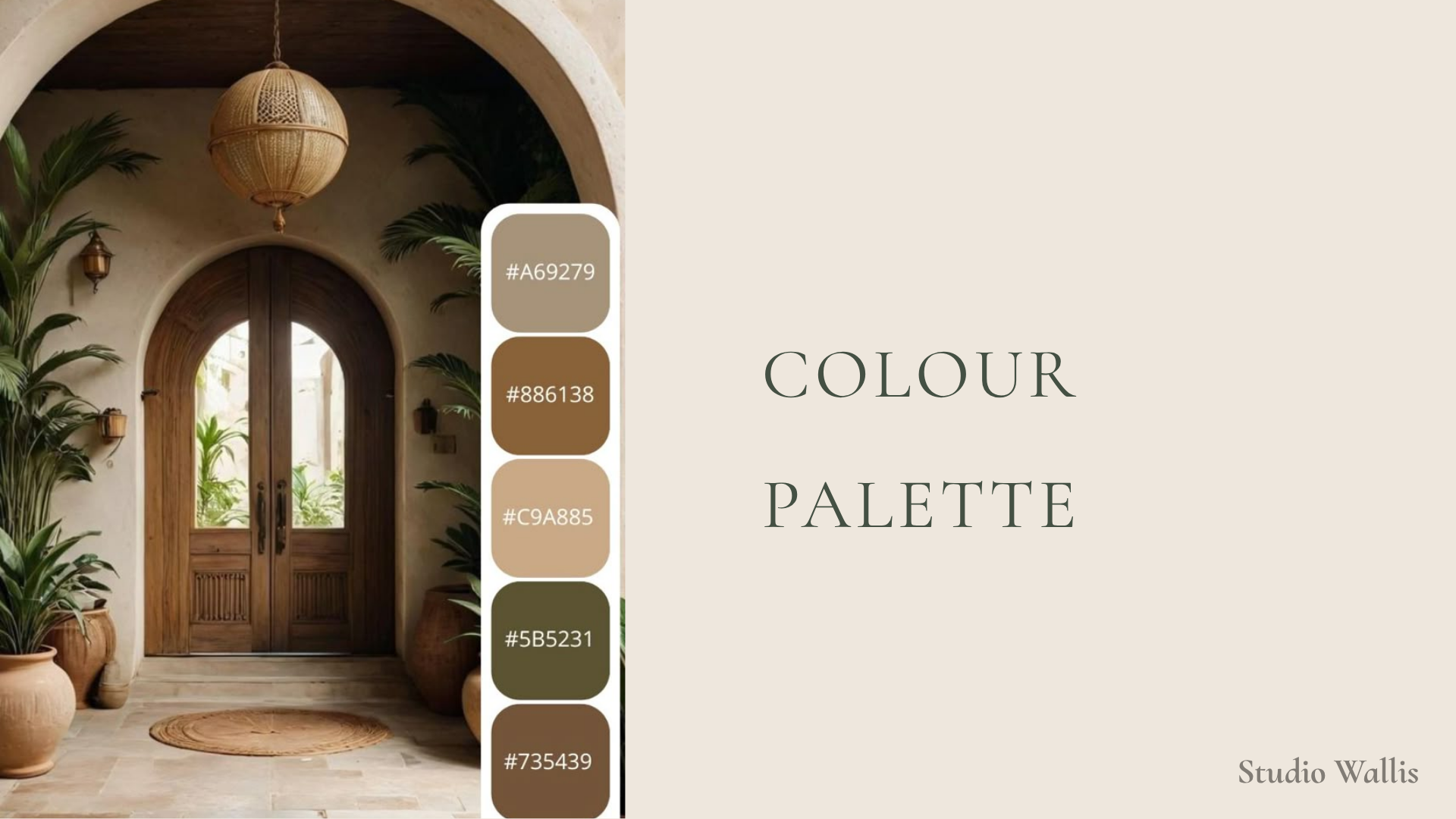 Zaandam: Warm & Grounded | Colour Palette