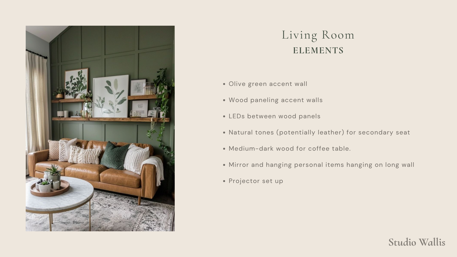 Zaandam: Warm & Grounded | Living Room Elements