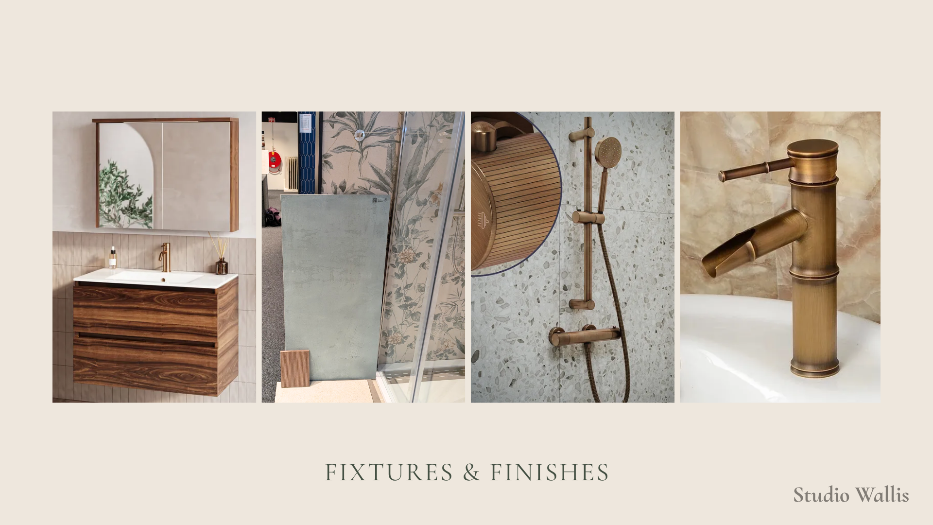 Enchanted Bathroom: Presentation: Fixtures & Finishes